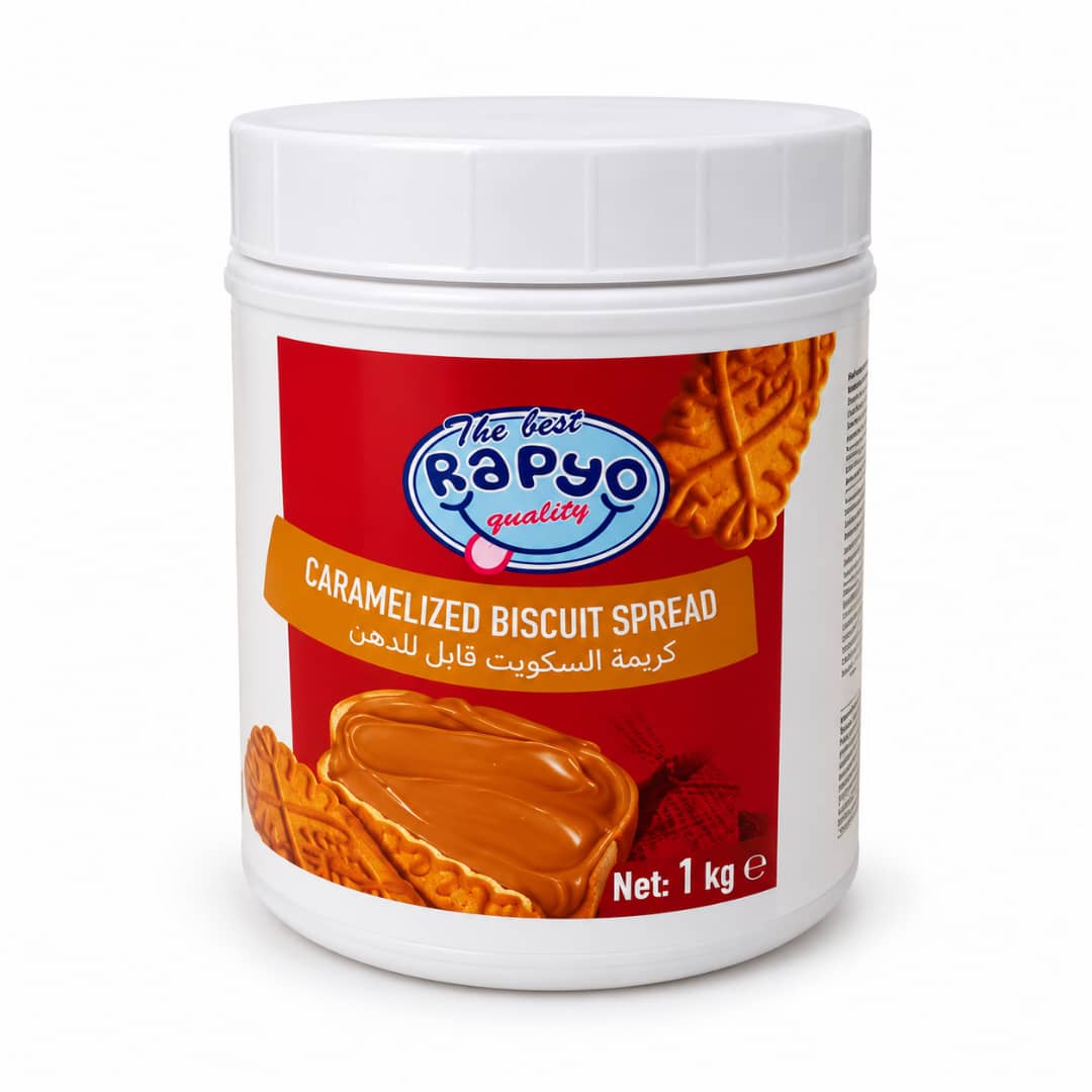 Rapyo Caramelized Biscuit Spread – 1kg