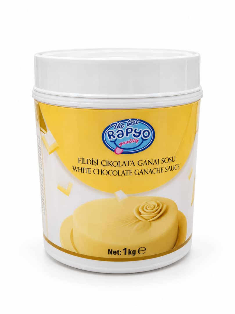 Rapyo White Chocolate Ganache Sauce – 1kg