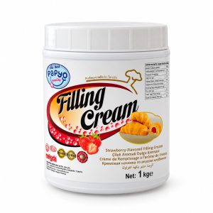 Rapyo Strawberry-Flavoured Filling Cream – 1kg