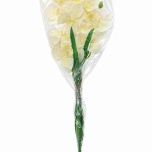 Artificial Cream Orchid Bouquet